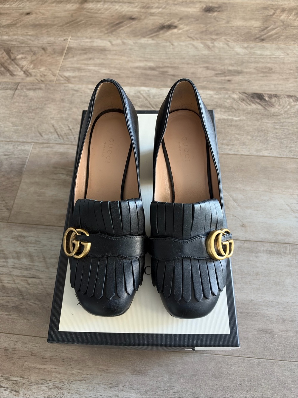 Gucci GG Marmont Heels